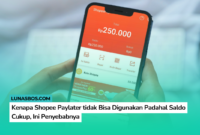 Kenapa Shopee Paylater tidak Bisa Digunakan Padahal Saldo Cukup, Ini Penyebabnya