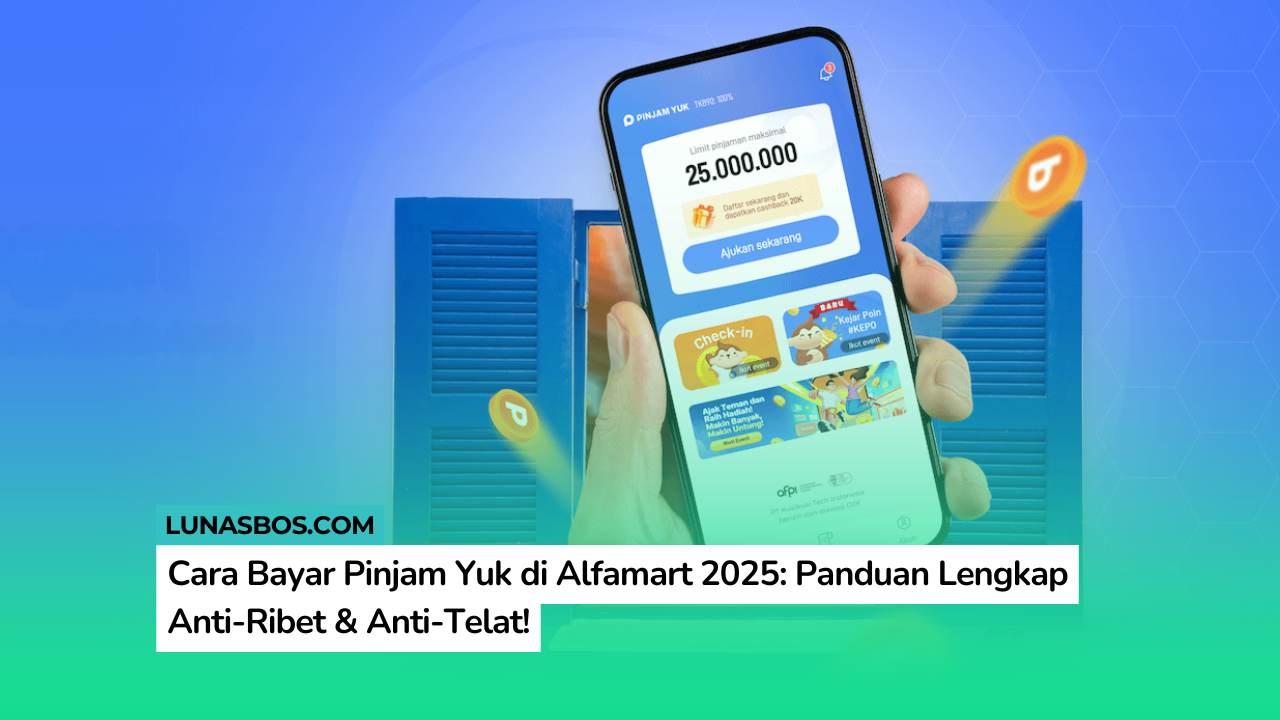 Cara Bayar Pinjam Yuk di Alfamart